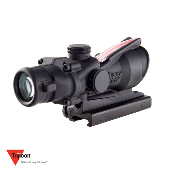 Trijicon ACOG 4x32 Scope, Dual Illuminated Red Crosshair .223